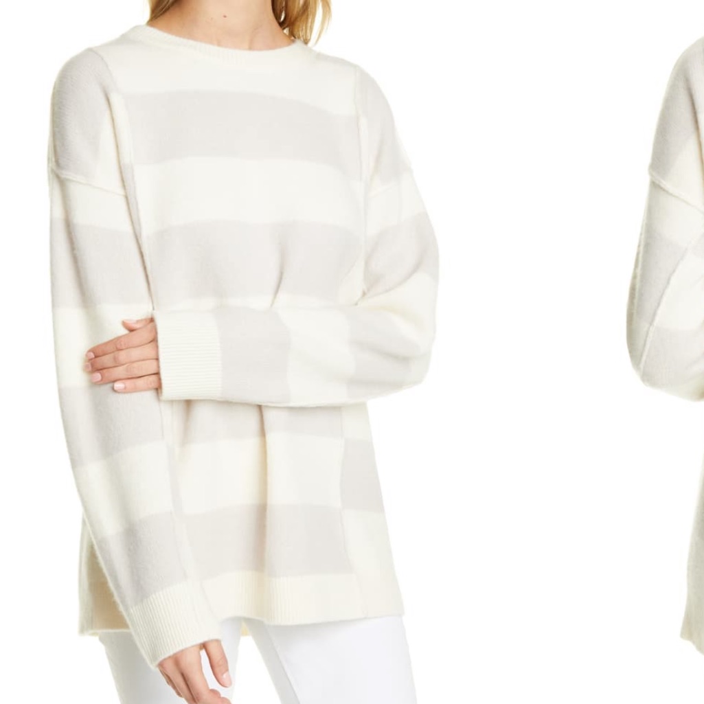 Nwot Club Monaco Cashmere Sweater Size L